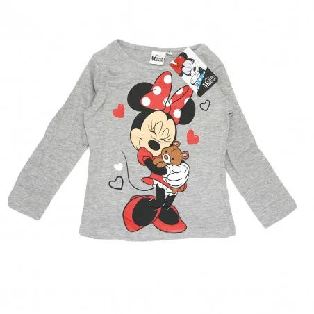 Disney Minnie Mouse Βαμβακερή πιτζάμα Για Κορίτσια (VH2170 grey) Disney Minnie Mouse Βαμβακερή πιτζάμα Για Κορίτσια (VH2170 grey)