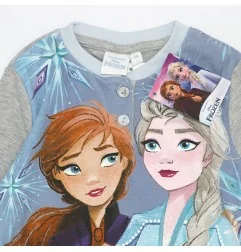 Disney Frozen Βαμβακερή πιτζάμα Για Κορίτσια (VH2107 grey) - Χειμωνιάτικες / εποχιακές πιτζάμες