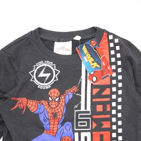 Marvel Spiderman Βαμβακερή Πιτζάμα Για Αγόρια (VH2056 grey) Marvel Spiderman Βαμβακερή Πιτζάμα Για Αγόρια (VH2056 grey)