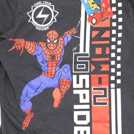 Marvel Spiderman Βαμβακερή Πιτζάμα Για Αγόρια (VH2056 grey) Marvel Spiderman Βαμβακερή Πιτζάμα Για Αγόρια (VH2056 grey)