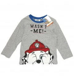 Paw Patrol Βαμβακερή πιτζάμα για αγόρια (VH2012 grey) - Χειμωνιάτικες / εποχιακές πιτζάμες