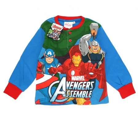 Marvel Avengers Βαμβακερή πιτζάμα για αγόρια (VH2093 blue) Marvel Avengers Βαμβακερή πιτζάμα για αγόρια (VH2093 blue)