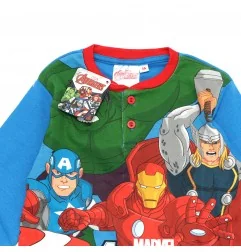 Marvel Avengers Βαμβακερή πιτζάμα για αγόρια (VH2093 blue) - Χειμωνιάτικες / εποχιακές πιτζάμες