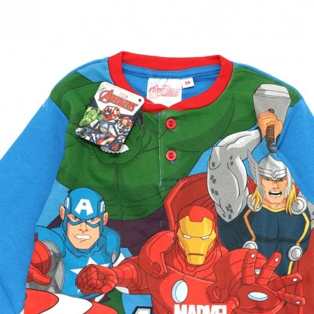 Marvel Avengers Βαμβακερή πιτζάμα για αγόρια (VH2093 blue) Marvel Avengers Βαμβακερή πιτζάμα για αγόρια (VH2093 blue)