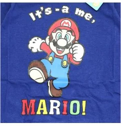 Super Mario Bros πιτζάμα για αγόρια (MAR 21-2001) - Χειμωνιάτικες / εποχιακές πιτζάμες
