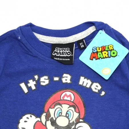 Super Mario Bros πιτζάμα για αγόρια (MAR 21-2001) Super Mario Bros πιτζάμα για αγόρια (MAR 21-2001)