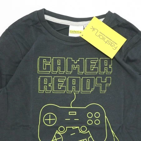 Gamer Βαμβακερή πιτζάμα για αγόρια (FKC43795 black) Gamer Βαμβακερή πιτζάμα για αγόρια (FKC43795 black)