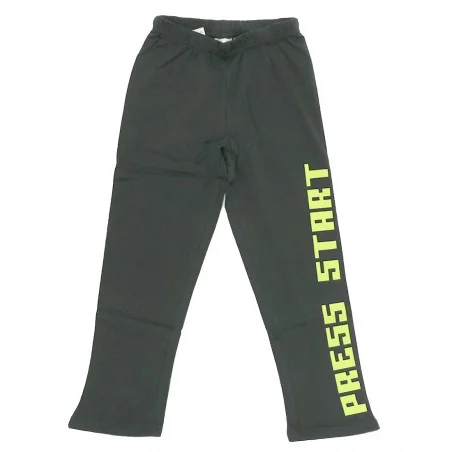 Gamer Βαμβακερή πιτζάμα για αγόρια (FKC43795 grey)