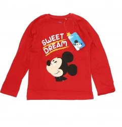 Disney Mickey Mouse Βαμβακερή πιτζάμα για αγόρια (DIS MFB 52 04 8824 red)