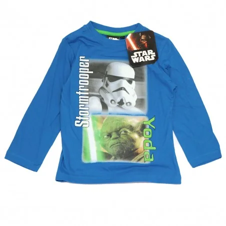 Star Wars Παιδική Βαμβακερή πιτζάμα για αγόρια (EP2082- BLUE)