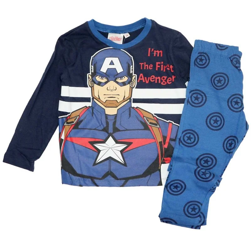 Marvel Avengers Βαμβακερή πιτζάμα για αγόρια (VH2089 navy) Marvel Avengers Βαμβακερή πιτζάμα για αγόρια (VH2089 navy)