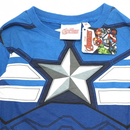 Marvel Avengers Βαμβακερή πιτζάμα για αγόρια (VH2123 blue) Marvel Avengers Βαμβακερή πιτζάμα για αγόρια (VH2123 blue)