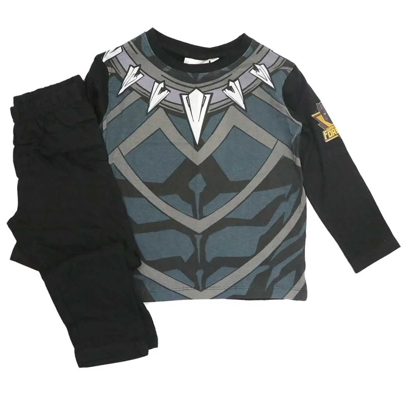 Marvel Avengers Βαμβακερή πιτζάμα για αγόρια (VH2123 black)
