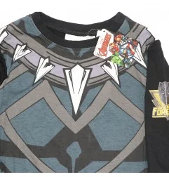 Marvel Avengers Βαμβακερή πιτζάμα για αγόρια (VH2123 black) - Χειμωνιάτικες / εποχιακές πιτζάμες
