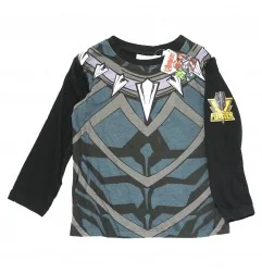 Marvel Avengers Βαμβακερή πιτζάμα για αγόρια (VH2123 black) - Χειμωνιάτικες / εποχιακές πιτζάμες