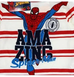 Marvel Spiderman Βαμβακερή Πιτζάμα Για Αγόρια (VH2016 white) - Χειμωνιάτικες / εποχιακές πιτζάμες