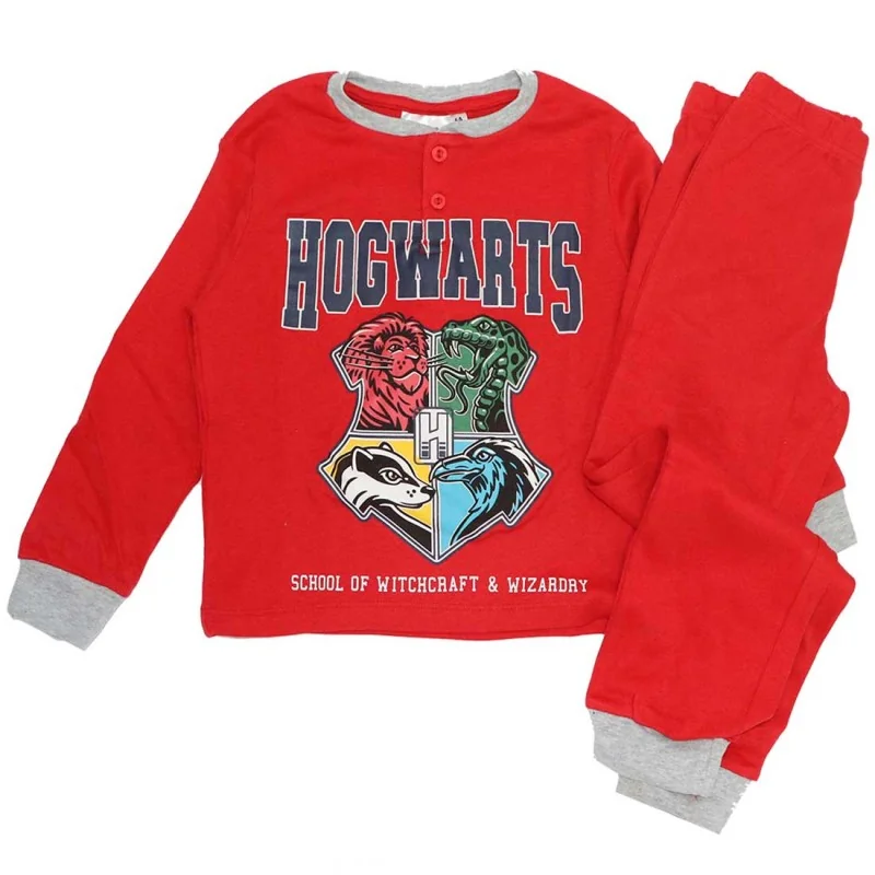 Harry Potter Βαμβακερή πιτζάμα για αγόρια (VH2094 red) Harry Potter Βαμβακερή πιτζάμα για αγόρια (VH2094 red)