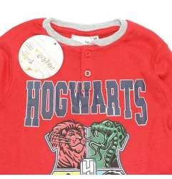 Harry Potter Βαμβακερή πιτζάμα για αγόρια (VH2094 red) - Χειμωνιάτικες / εποχιακές πιτζάμες