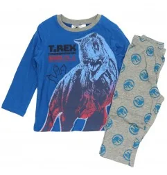 Jurassic World Βαμβακερή Εποχιακή πιτζάμα Για Αγόρια (VH2135 blue) - Χειμωνιάτικες / εποχιακές πιτζάμες