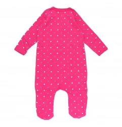 Disney Baby Minnie Mouse Βρεφικό Βαμβακερό Φορμάκι με Κλειστά Πατουσάκια - Φούξια (DIS MF 51 05 1010 Fux) - Φορμάκια εποχικά ...