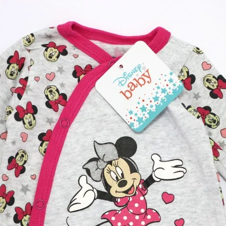 Disney Baby Minnie Mouse Βρεφικό βαμβακερό Φορμάκι (DIS MF 51 05 9951)