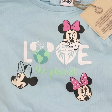 Βρεφικό Ολόσωμο Φορμάκι Disney Baby Minnie Mouse "Love the Planet" – 100% Οργανικό Βαμβάκι (Γαλάζιο) (UE0315 BLUE) Βρεφικό Ολόσωμο Φορμάκι Disney Baby Minnie Mouse "Love the Planet" – 100% Οργανικό Βαμβάκι (Γαλάζιο) (UE0315 BLUE)