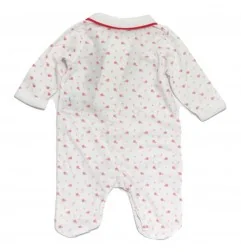 Βρεφικό Βαμβακερό Φορμάκι Disney Baby - Minnie Mouse "Starry Dreams" (Λευκό/Ροζ) (ER0174Α) - Φορμάκια εποχικά (βαμβακερά)