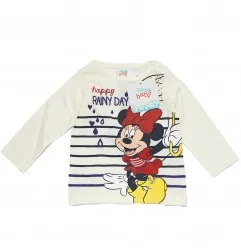 Disney Baby Minnie Mouse Βρεφικό Μπλουζάκι - "Happy Rainy Day" (VH0018)