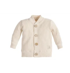 Βρεφική Βαμβακερή Ζακέτα Makoma Natural Harmony B - Natural Beige (100% Cotton) (11234B) - Μπλούζες & Ζακέτες