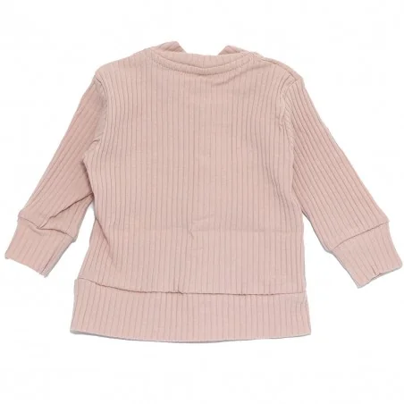 Βρεφική Βαμβακερή Ζακέτα Makoma Natural Harmony P - Soft Pink (100% Cotton) (11234P)
