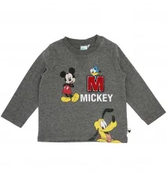 Disney Baby Mickey Mouse Βρεφικό βαμβακερό μπλουζάκι (HS0028) - Μπλουζάκια Μακρυμάνικα (μακό)