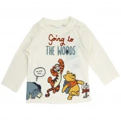 Disney Baby Winnie the Pooh Βρεφικό βαμβακερό μπλουζάκι (VH0023) - Μπλουζάκια Μακρυμάνικα (μακό)