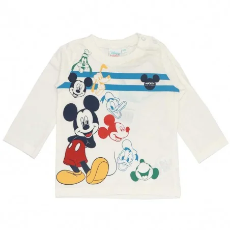 Disney Baby Mickey Mouse & Friends – Βρεφικό Βαμβακερό Μακρυμάνικο Μπλουζάκι (VH0008) - Μπλουζάκια Μακρυμάνικα (μακό)