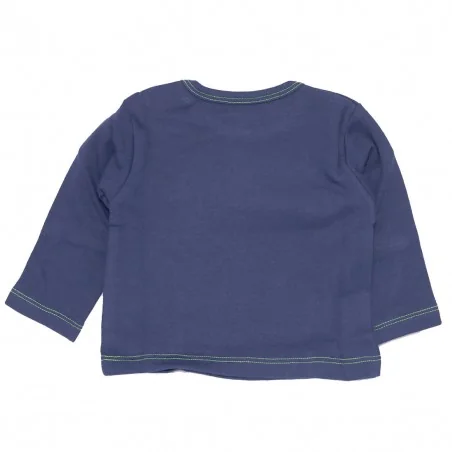 Disney Baby Mickey Mouse – Βρεφικό Βαμβακερό Μακρυμάνικο Μπλουζάκι (100% Cotton) - Navy Blue (DIS BMB 51 02 1366)