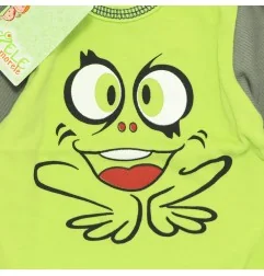 TreleMorele Βρεφικό μακρυμάνικο μπλουζάκι Frog (F23)