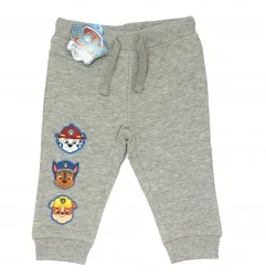 Βρεφικό Εποχιακό Παντελόνι Φόρμας Paw Patrol – Γκρι Μελανζέ με Λάστιχο (PAW 51 11 1782)