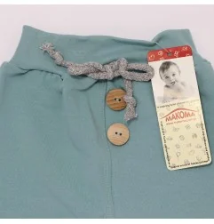 Βρεφικό Εποχιακό Παντελόνι Φόρμας Makoma "Sweet Dreams" – 100% Βαμβακερό - Σιέλ ( 10221) - Παντελόνια - Φόρμες