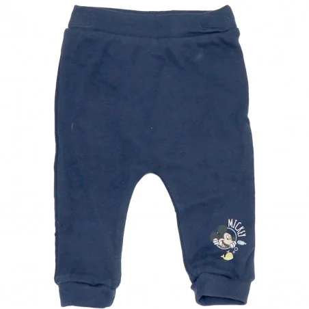Disney Baby Mickey Mouse – Βρεφικό Βαμβακερό Παντελόνι Φόρμας 100% Cotton (UE0039 Navy) - Παντελόνια - Φόρμες