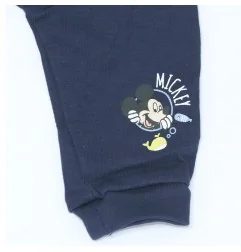 Disney Baby Mickey Mouse – Βρεφικό Βαμβακερό Παντελόνι Φόρμας 100% Cotton (UE0039 Navy) - Παντελόνια - Φόρμες
