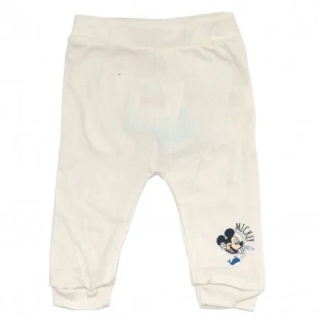 Disney Baby Mickey Mouse – Βρεφικό Βαμβακερό Παντελόνι με Λάστιχο (UE0039) - Παντελόνια - Φόρμες