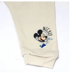 Disney Baby Mickey Mouse – Βρεφικό Βαμβακερό Παντελόνι με Λάστιχο (UE0039) - Παντελόνια - Φόρμες