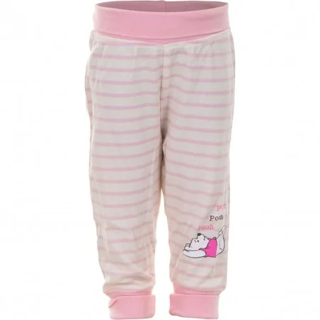 Disney Baby Winnie the Pooh – Βρεφικό Βαμβακερό Παντελόνι Σετ 2 Τεμαχίων (Pink) (1039 Girl)