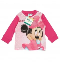 Disney Baby Minnie Mouse Βρεφική Πιτζάμα για Κορίτσια – Σετ 2 Τεμαχίων 100% Βαμβακερό (Φούξια) (ER0313FUX) - Πιτζάμες