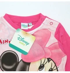 Disney Baby Minnie Mouse Βρεφική Πιτζάμα για Κορίτσια – Σετ 2 Τεμαχίων 100% Βαμβακερό (Φούξια) (ER0313FUX) - Πιτζάμες