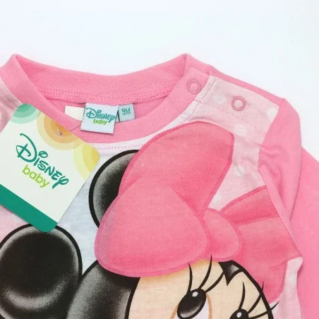 Disney Baby Minnie Mouse Βρεφική Πιτζάμα για Κορίτσια – Σετ 2 Τεμαχίων 100% Βαμβακερό (Απαλό Ροζ) (ER0313) Disney Baby Minnie Mouse Βρεφική Πιτζάμα για Κορίτσια – Σετ 2 Τεμαχίων 100% Βαμβακερό (Απαλό Ροζ) (ER0313)