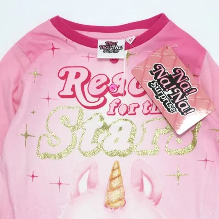 Na!Na!Na! Surprise βαμβακερή Πιτζάμα Για Κορίτσια (EV2089 pink) Na!Na!Na! Surprise βαμβακερή Πιτζάμα Για Κορίτσια (EV2089 pink)