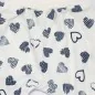 Makoma Βρεφικό Παντελόνι Με Κλειστό Ποδαράκι Blue Heart (0803)