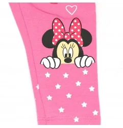 Disney Baby Minnie Mouse Βρεφικό Κολάν με Σχέδια Αστεράκια - Ροζ (CTL91031B) - Κολάν