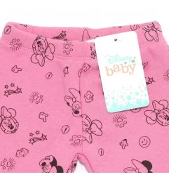 Disney Baby Minnie Mouse Βρεφικό Χειμωνιάτικο Κολάν - Φούξια με All-over Print (CTL01641C) - Κολάν