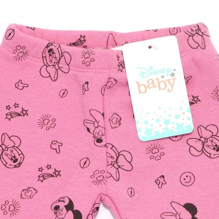 Disney Baby Minnie Mouse Βρεφικό Χειμωνιάτικο Κολάν - Φούξια με All-over Print (CTL01641C)